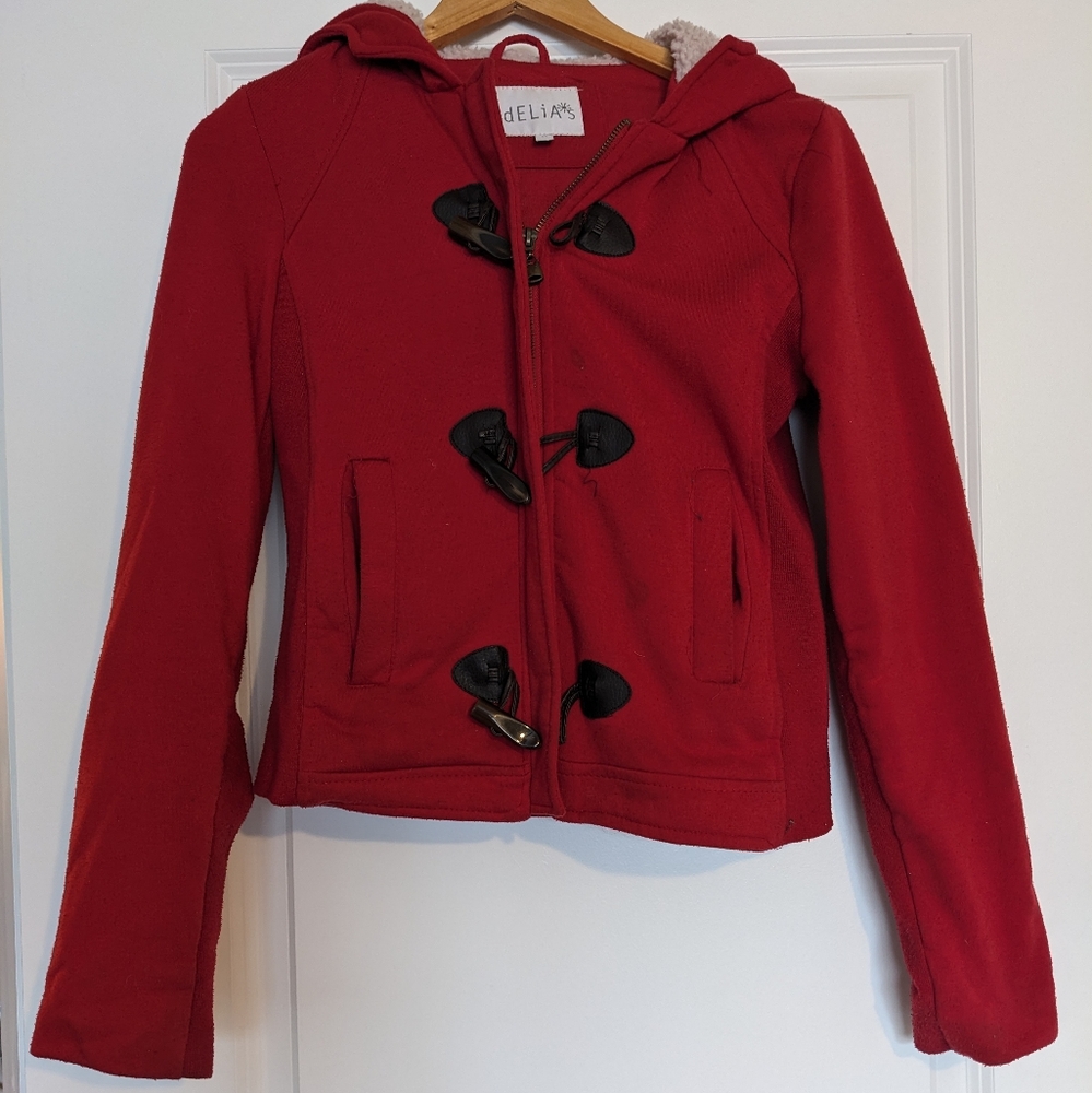 Delia Red Jacket